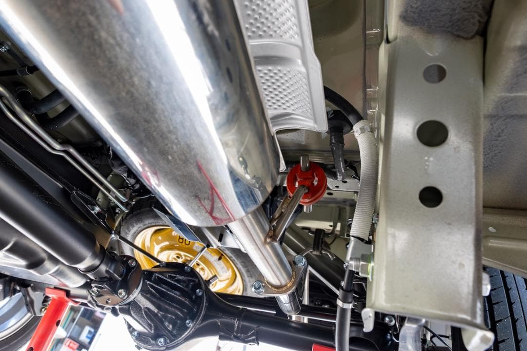 エブリィ ワゴン マフラー DA17W ターボ 1本出し ステンレス ブルー