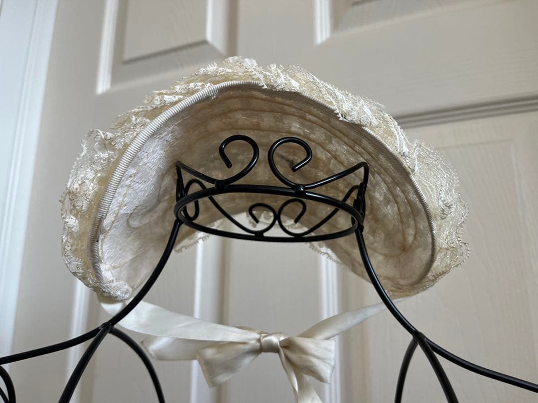 フランス ヘッドドレス アンティーク　ヘアーアクセサリー