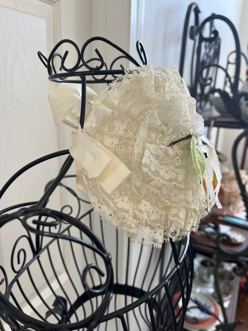 フランス ヘッドドレス アンティーク　ヘアーアクセサリー