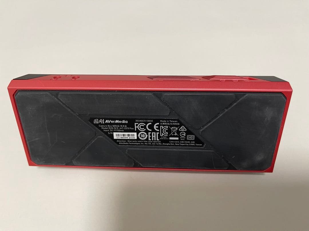 AVerMedia AVT-C878 PLUS 4K ゲームキャプチャー