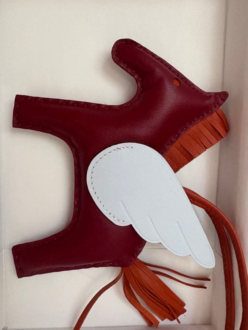 新品未使用　エルメス　ペガサス　MM ロデオチャーム