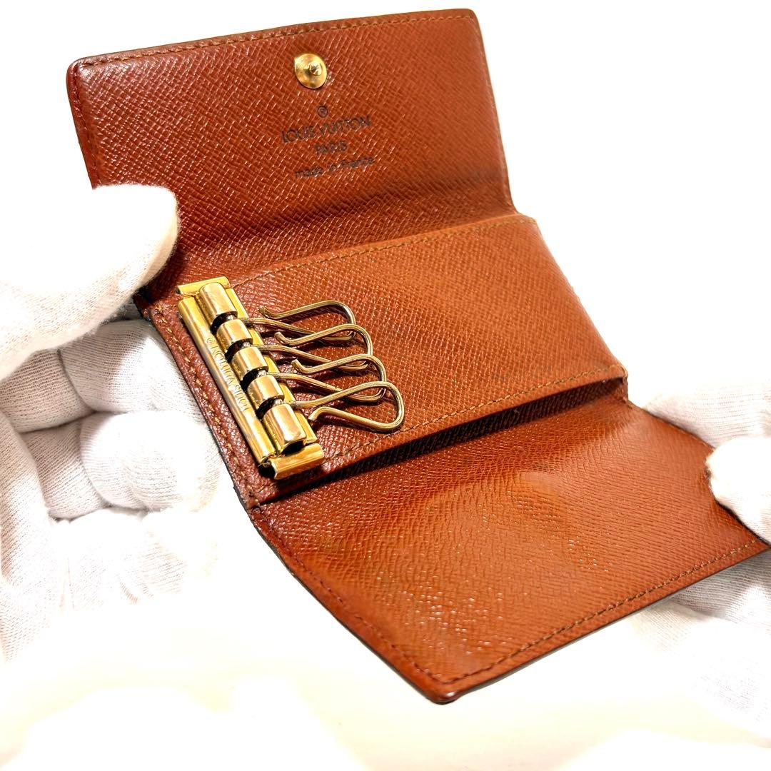 美品 ルイヴィトン モノグラム　ミュルティクレ4　キーケース