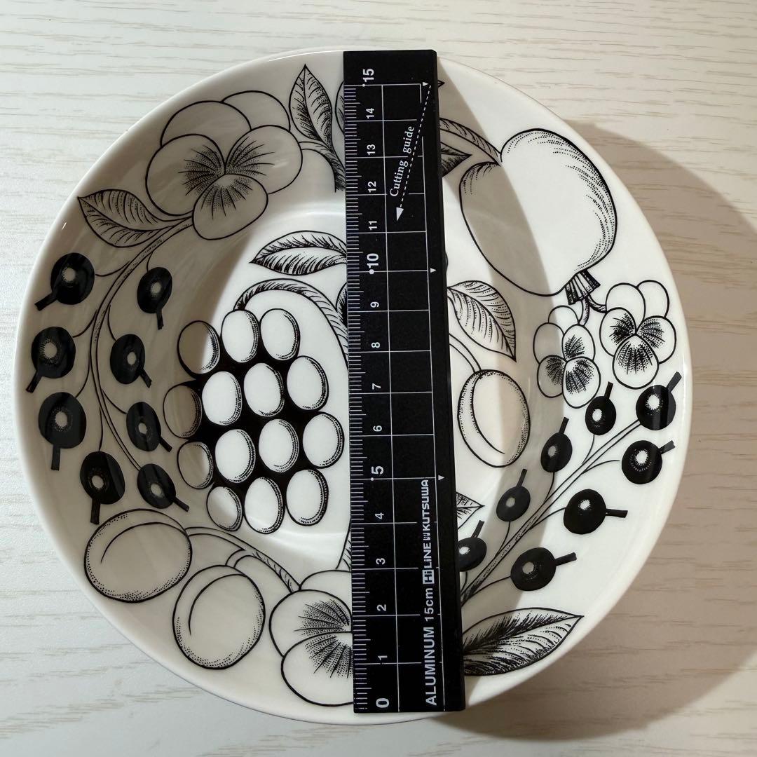 ARABIA ブラック　パラティッシ ボウル 17cm 2枚 アラビア