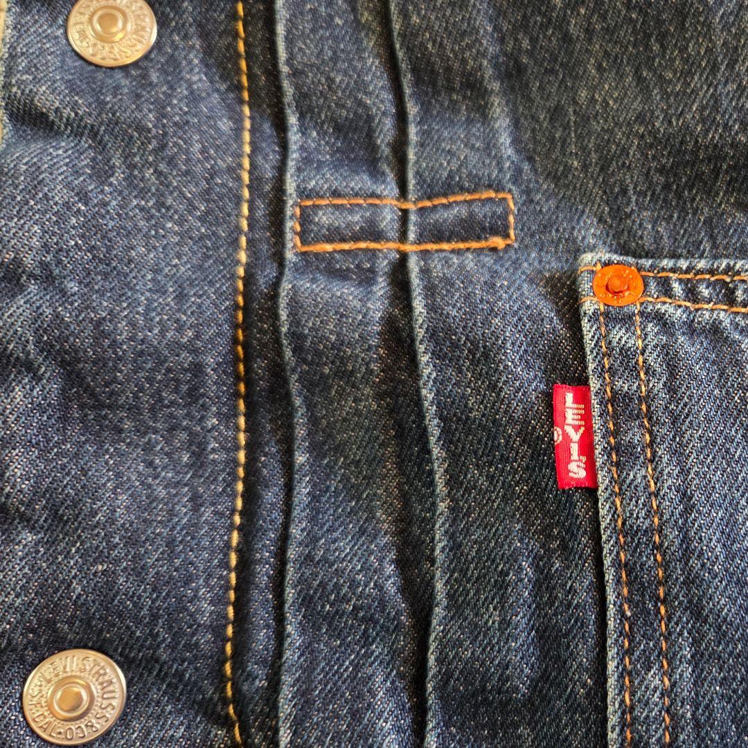 リーバイスpremium大戦タイプデニムジャケット日本規格Lサイズ