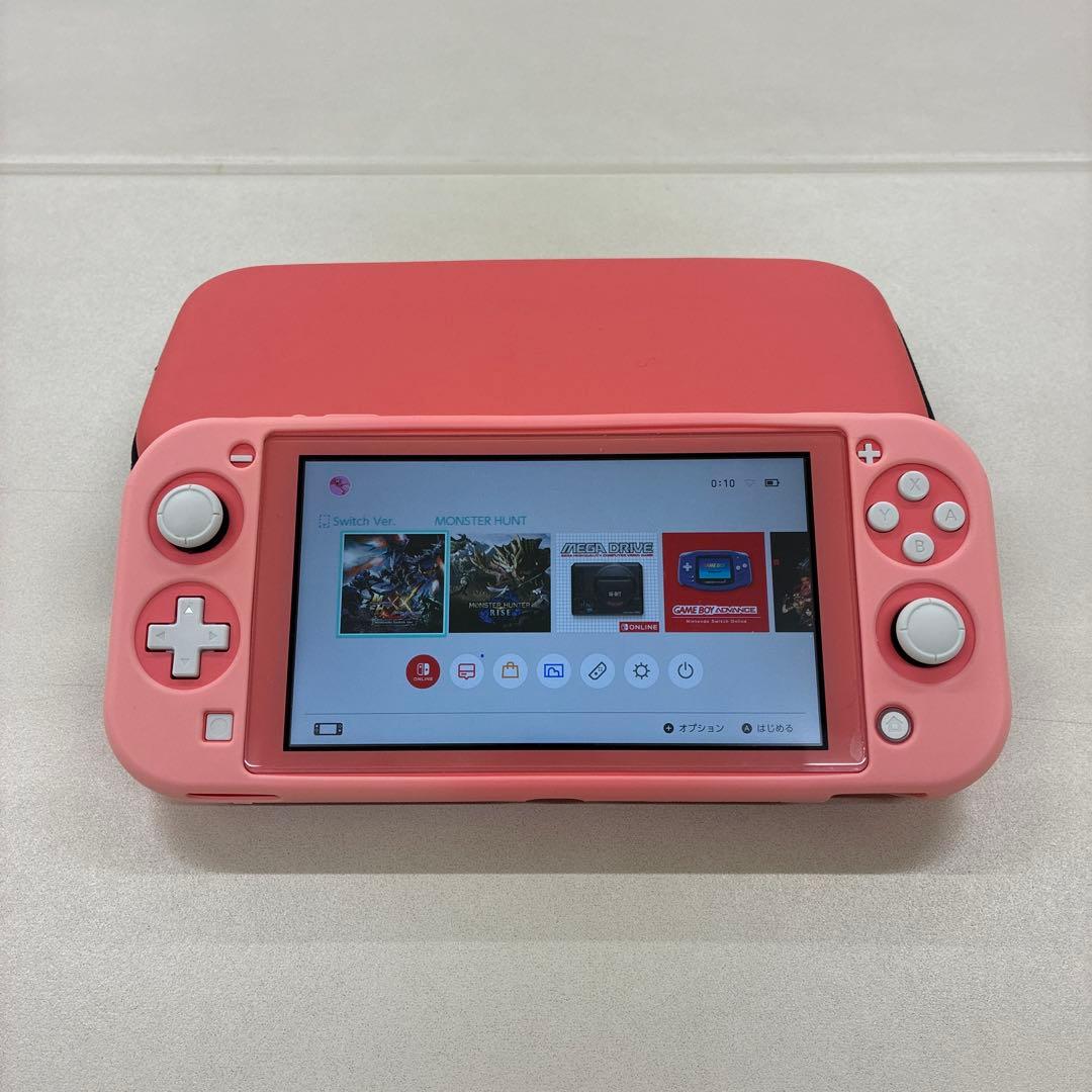 Nintendo Switch Lite ピンク ゲーム2本付き