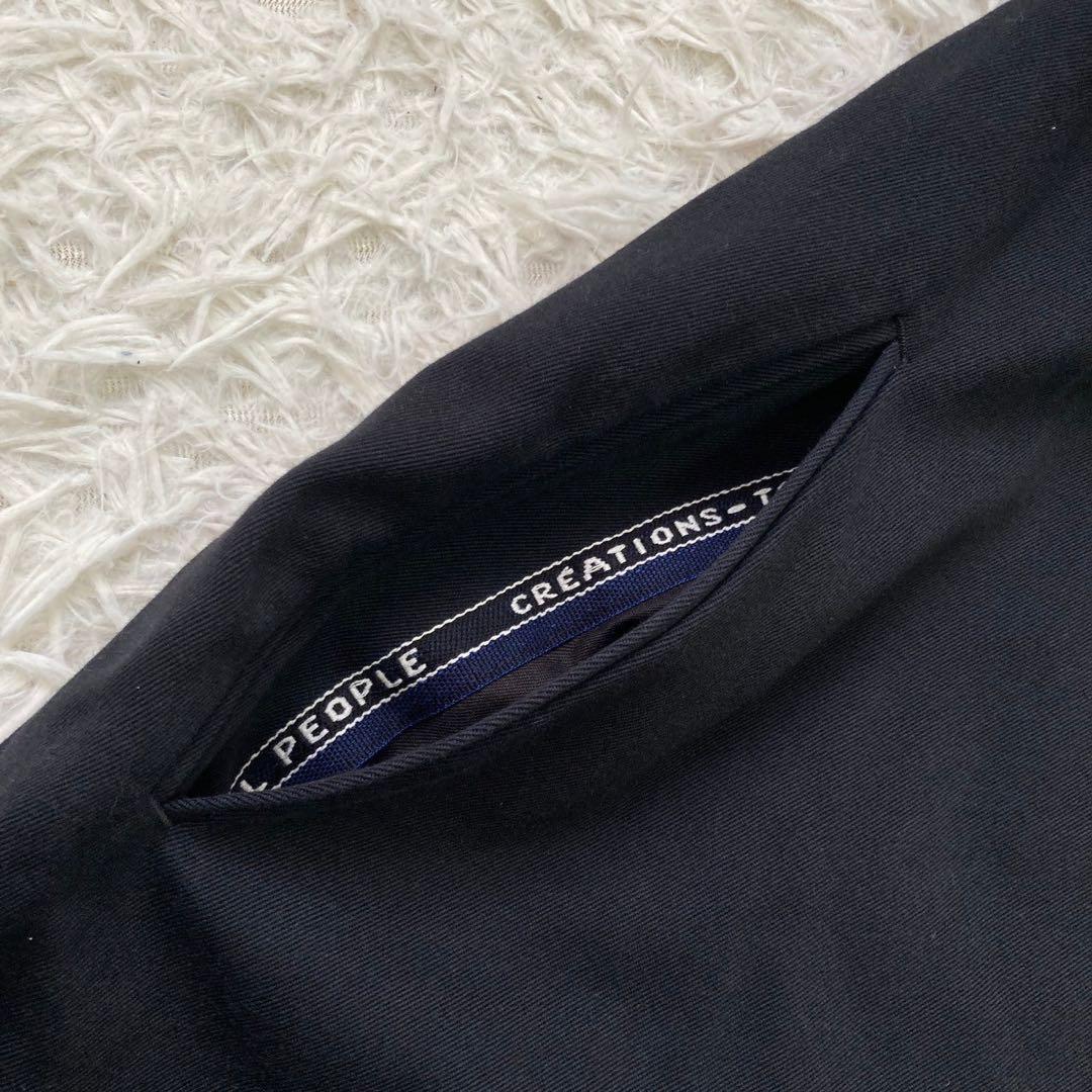 beautiful people サロペット ブラック 38 ワイドパンツ