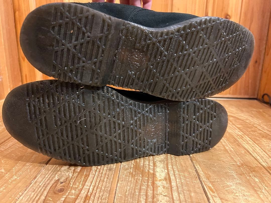 1％13 INSIDE ZIP UP BOOTS UK10 イングランド製