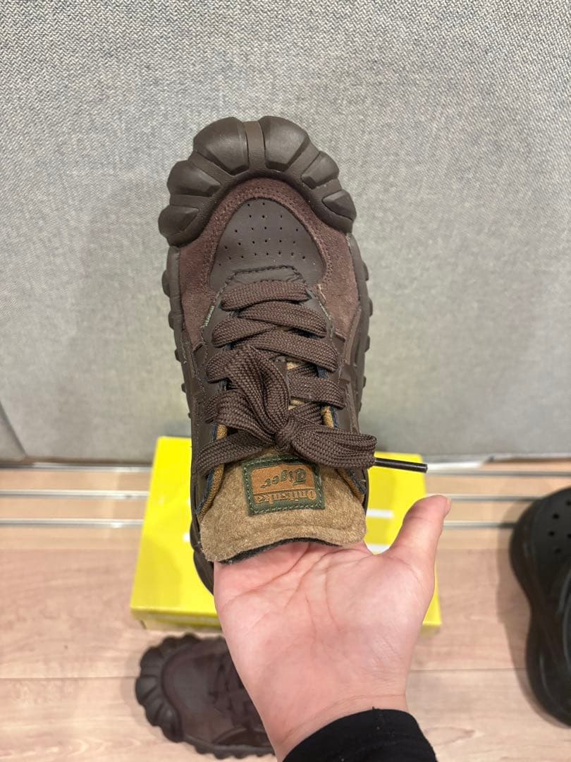 Onitsuka Tiger ブラウン 厚底スニーカー