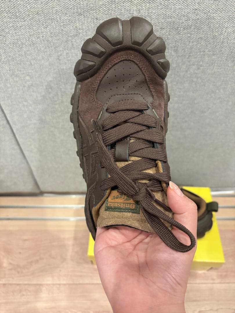 Onitsuka Tiger ブラウン 厚底スニーカー
