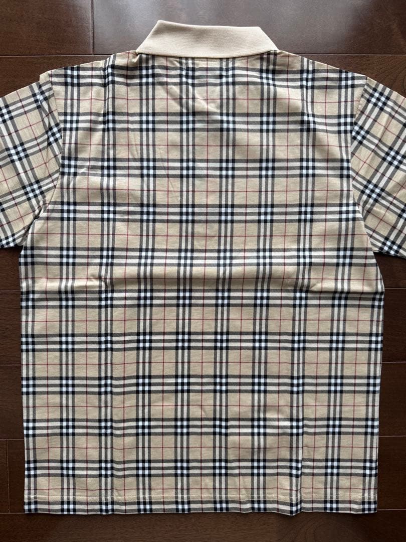新品未使用タグ付き未開封 99-00's BURBERRYチェックポロシャツS