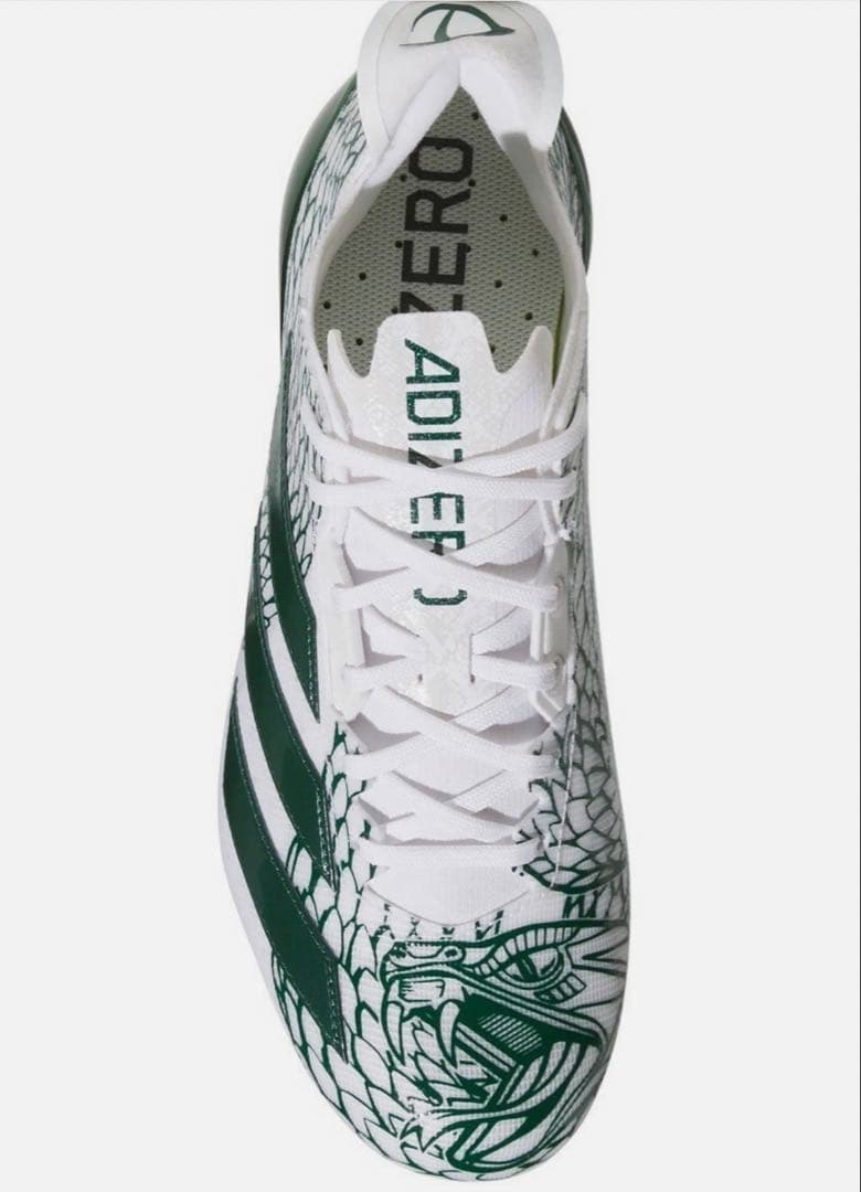 アディダス 29 アディゼロ エレクトリック アメフト スパイク シューズ 緑