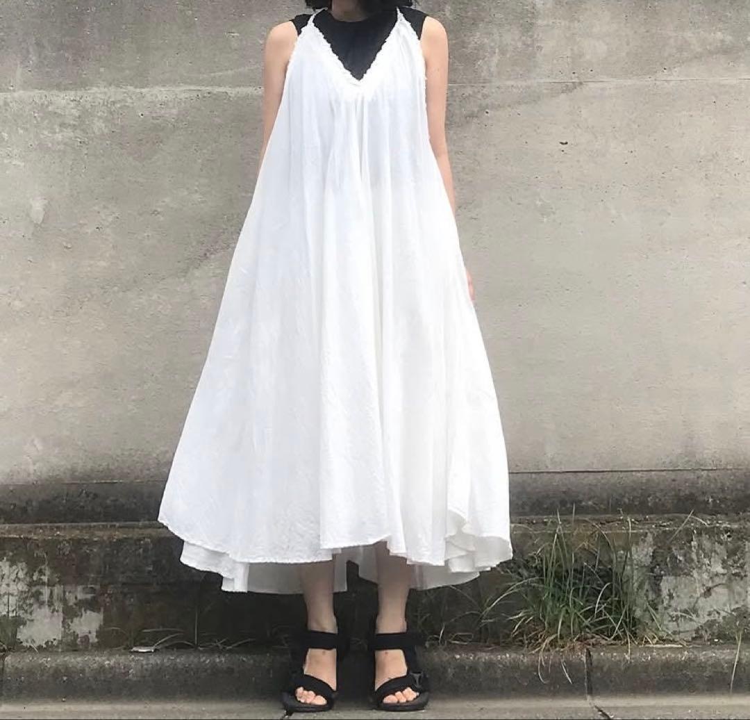 kaval カヴァル／Woven Strings Salopette ワンピース