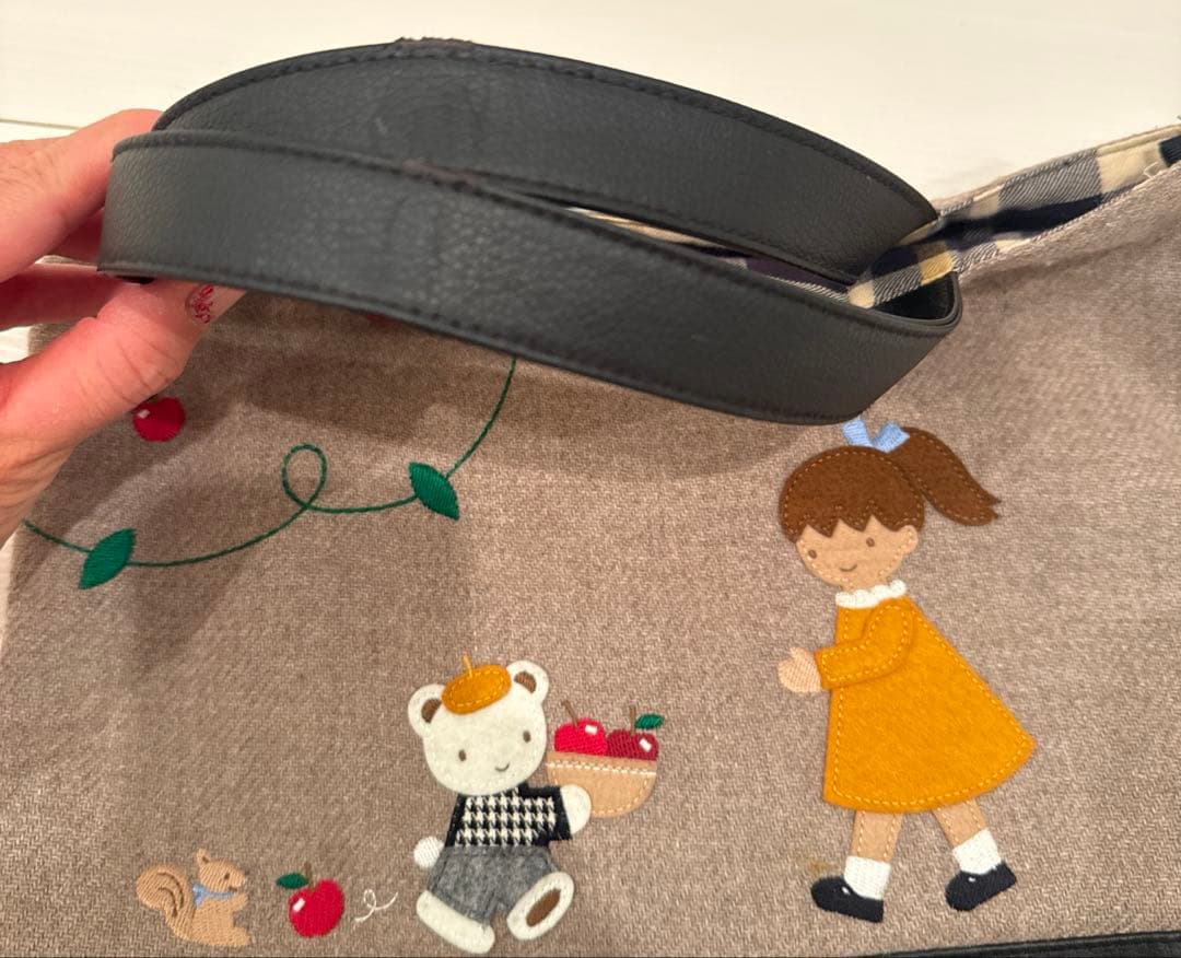 ファミリア トートバッグ デニムバッグ ファミリアショー 限定