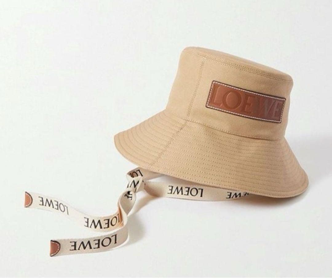 ロエベloeweフィッシャーマンハット　ベージュ