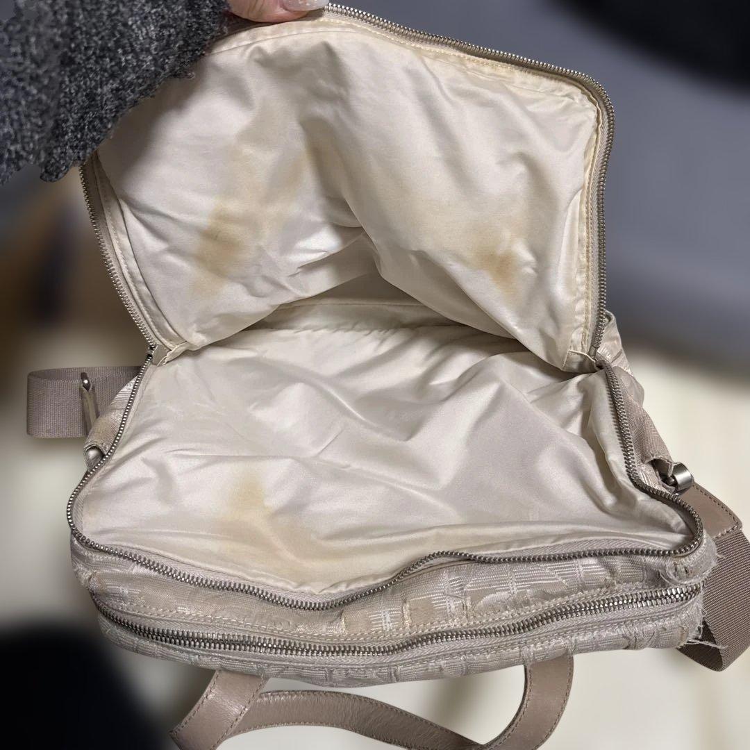 CHANEL ニュートラベルライン 2ｗａｙ ベージュ ショルダーバッグ