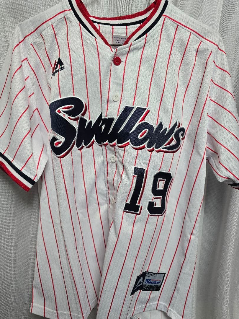 2021 東京ヤクルトスワローズ　石川雅規　セントラルリーグ優勝記念ユニフォーム