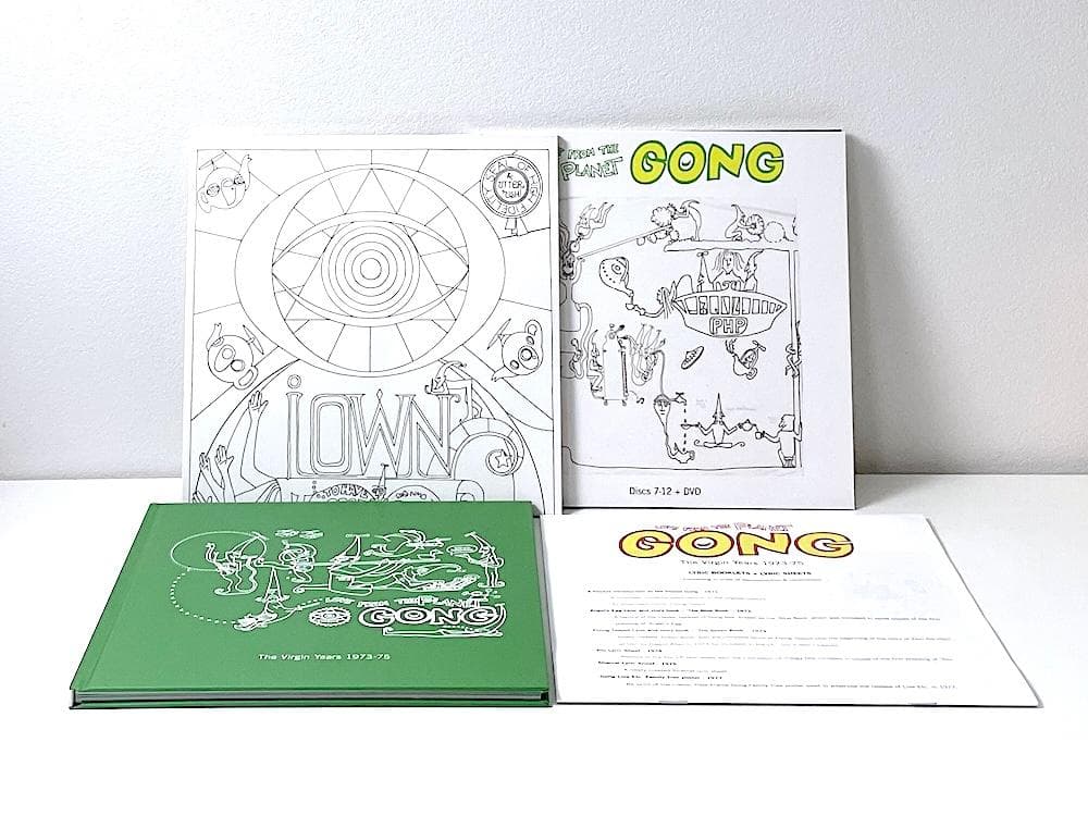 廃盤 CD+DVD BOX LOVE FROM THE PLANET GONG