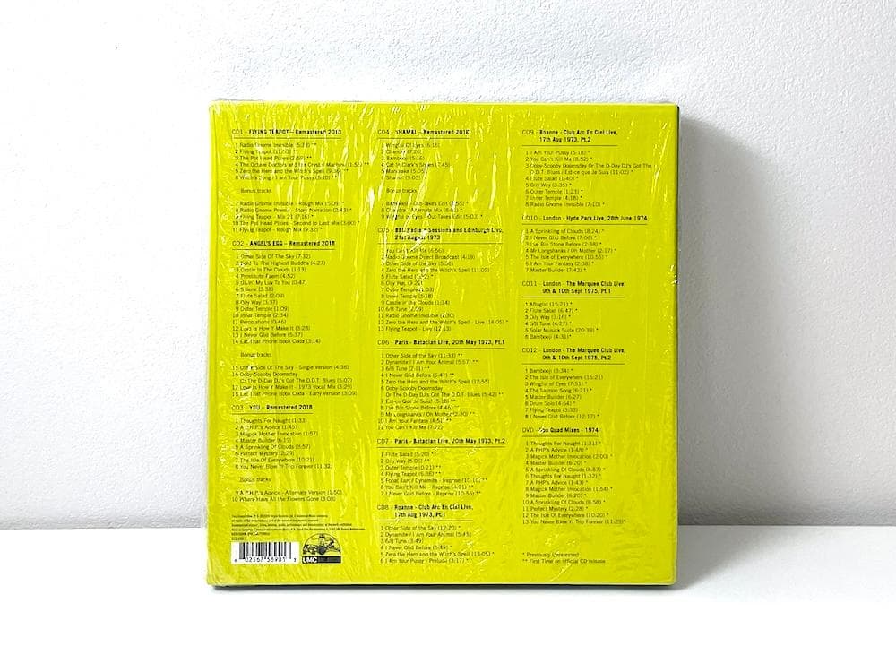 廃盤 CD+DVD BOX LOVE FROM THE PLANET GONG