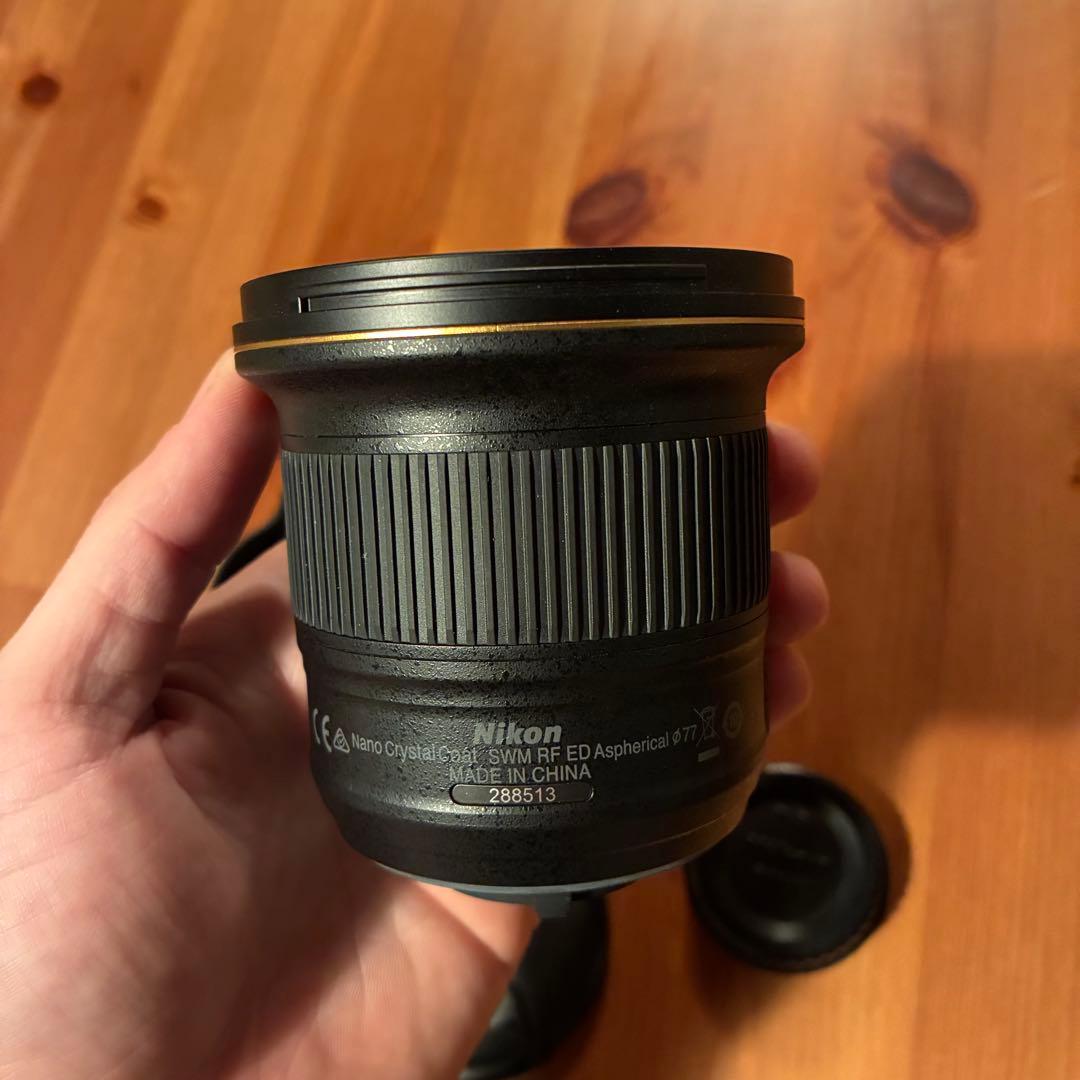 Nikkor AF-S 20mm 1:1.8G ED ニコン　Fマウント