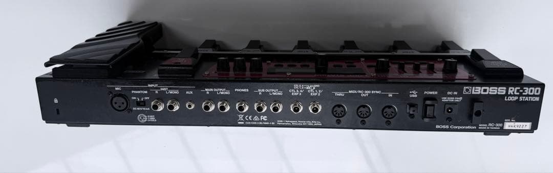 BOSS のフラッグシップ・ループ・ステーション 「RC-300」