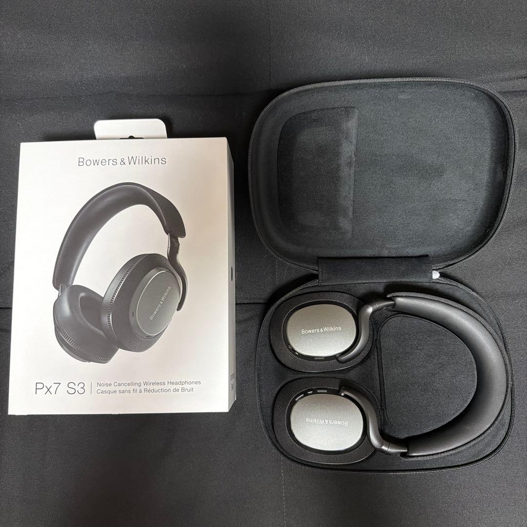 Bowers & Wilkins Px7 S3 ブラック 美品 ヘッドホン