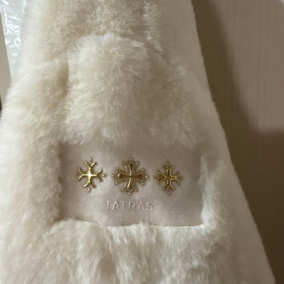 TATRAS タトラス ホワイト ファーコート 03