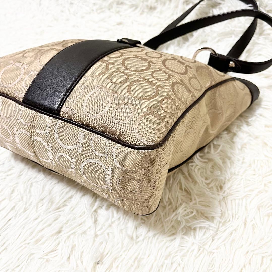 ✨美品✨サルヴァトーレフェラガモ トートバッグ レザー ガンチーニ シルバー金具