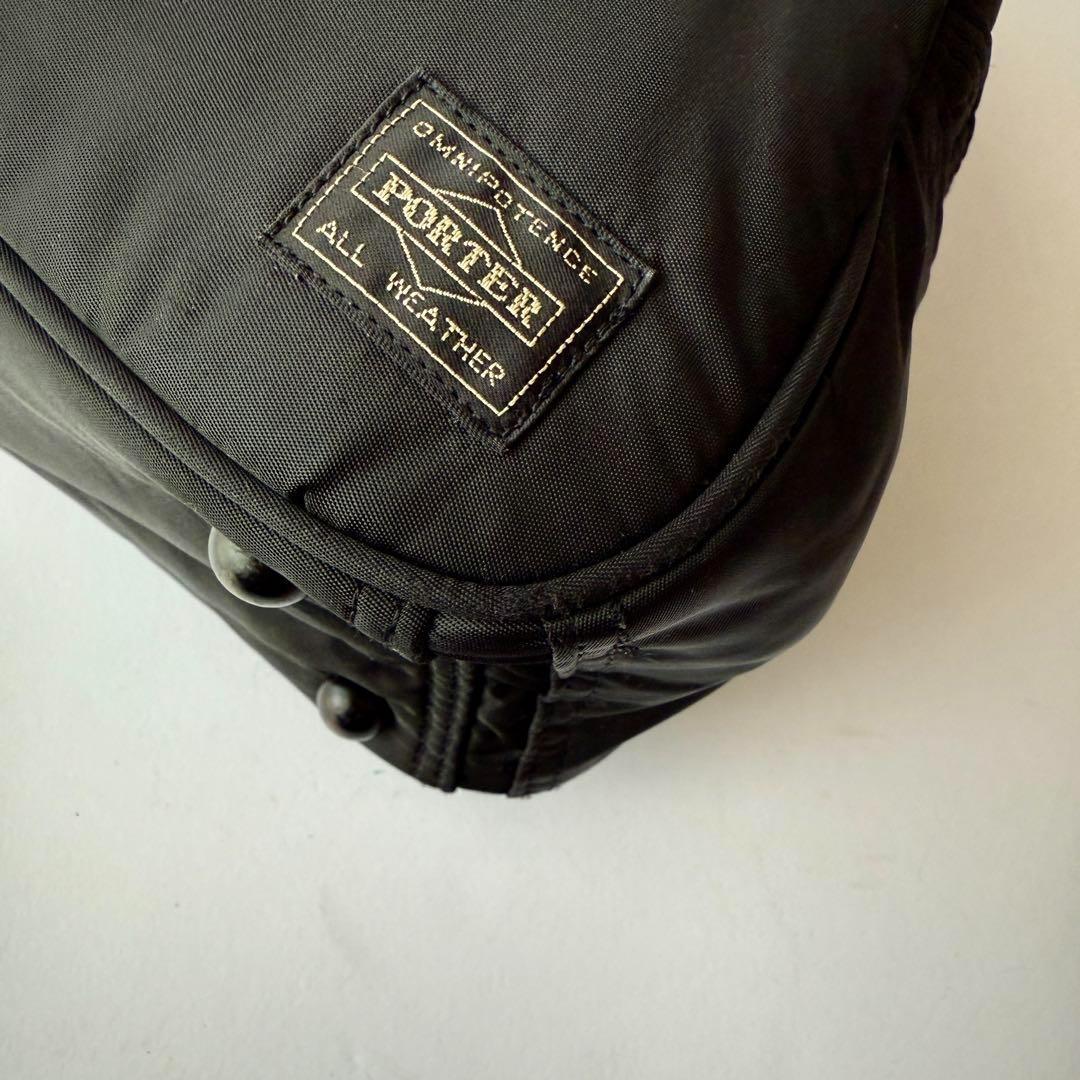 美品 希少 ヘッドポーター タンカー ボストン ダッフル バッグ ナイロン 黒