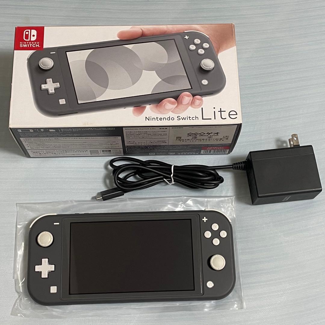 【Switch Lite本体】スイッチライト本体 グレー