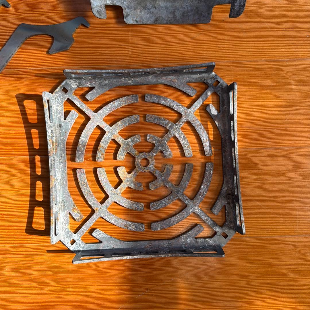 トリパスプロダクツ グルグルファイアL焚き火台 オプション、収納バッグ付き