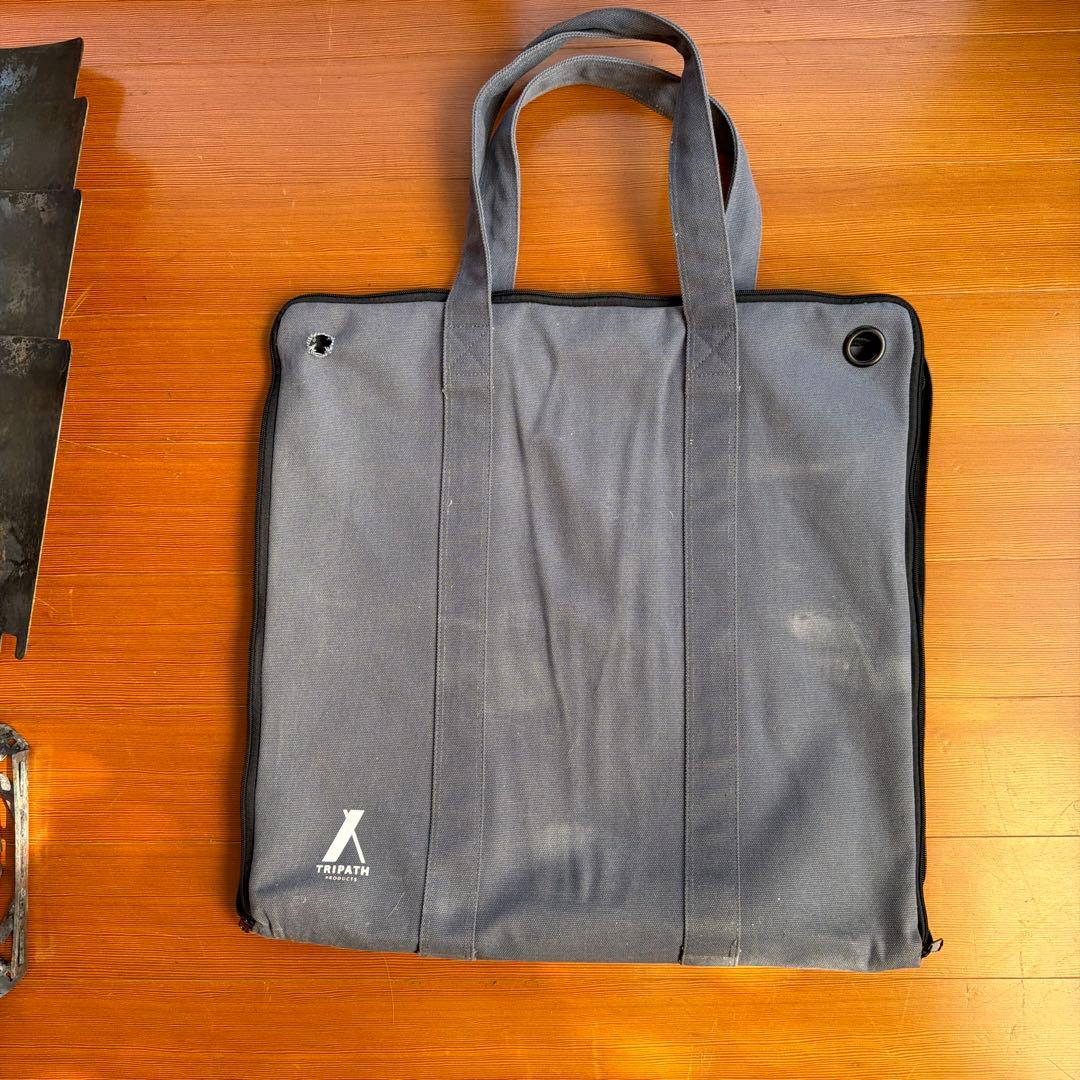 トリパスプロダクツ グルグルファイアL焚き火台 オプション、収納バッグ付き