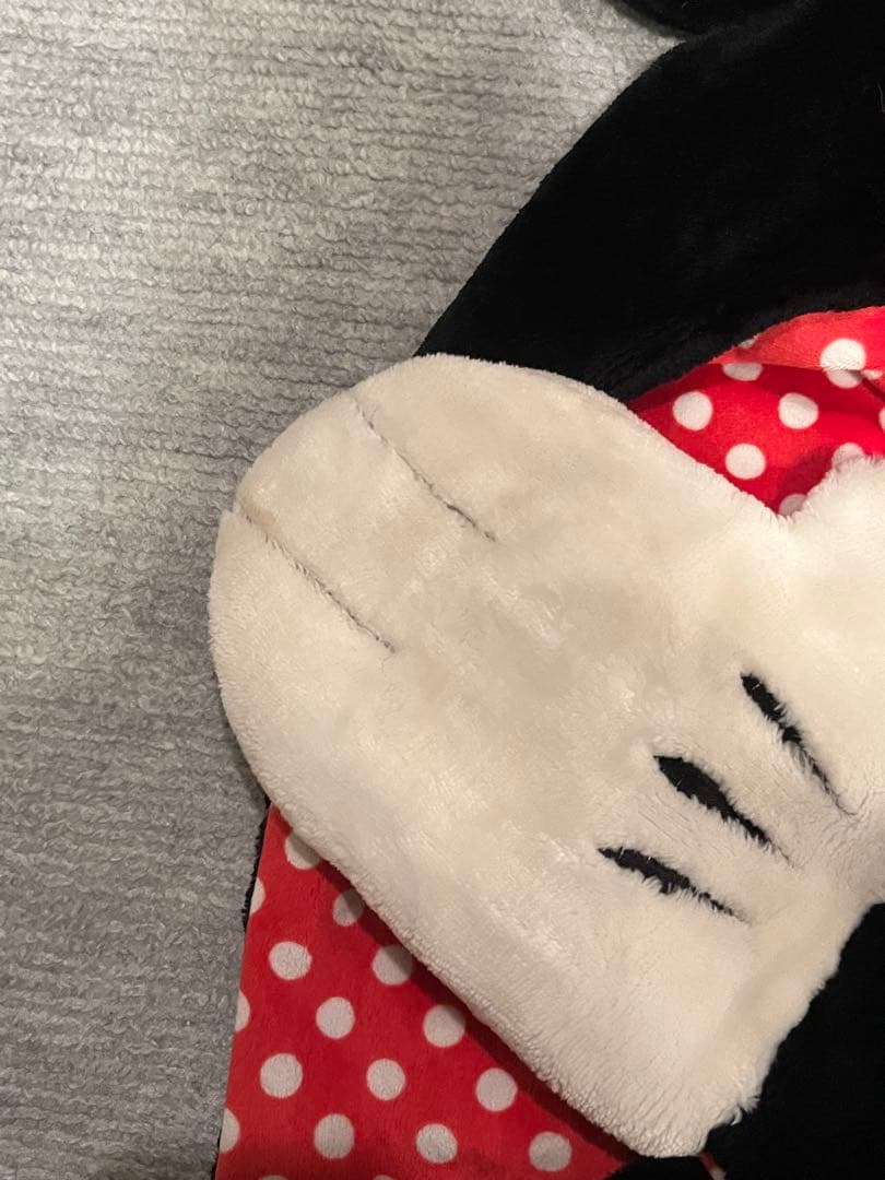 ディズニー ミニーマフラーキャップ