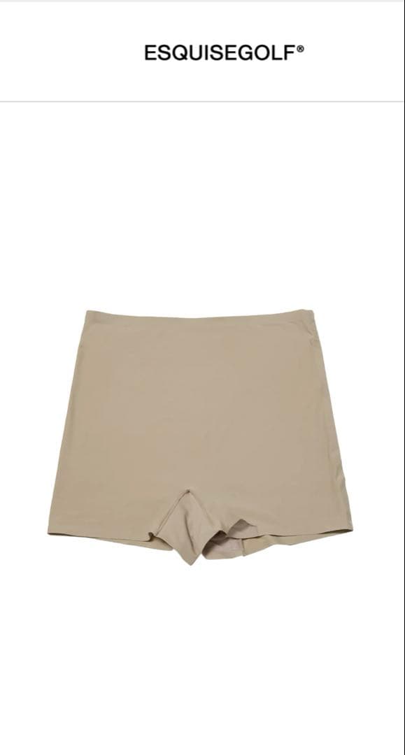 ESQUISE GOLF プリーツスカート　ゴルフウェア