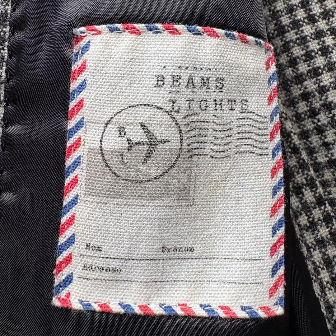 ★ギンガムチェック★ BEAMS LIGHTS セットアップ スーツ 総柄