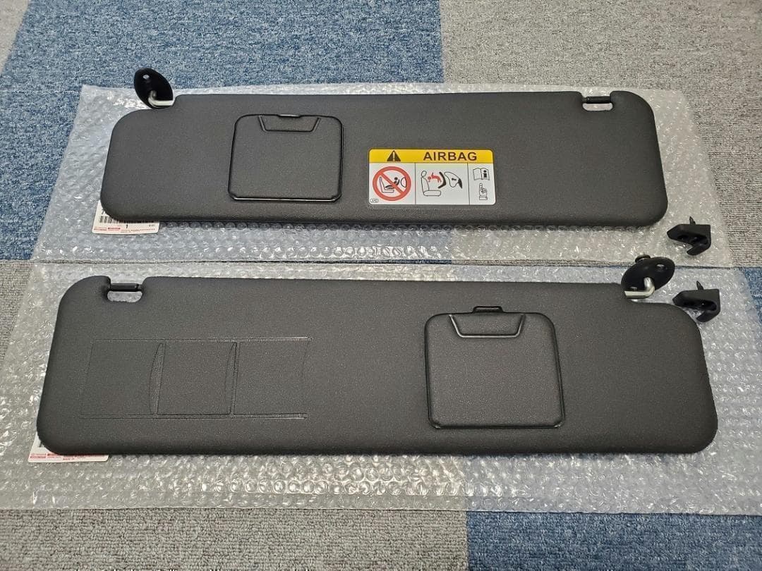 200系 ハイエース ダークプライム２ トヨタ純正 サンバイザー ワイドボディ