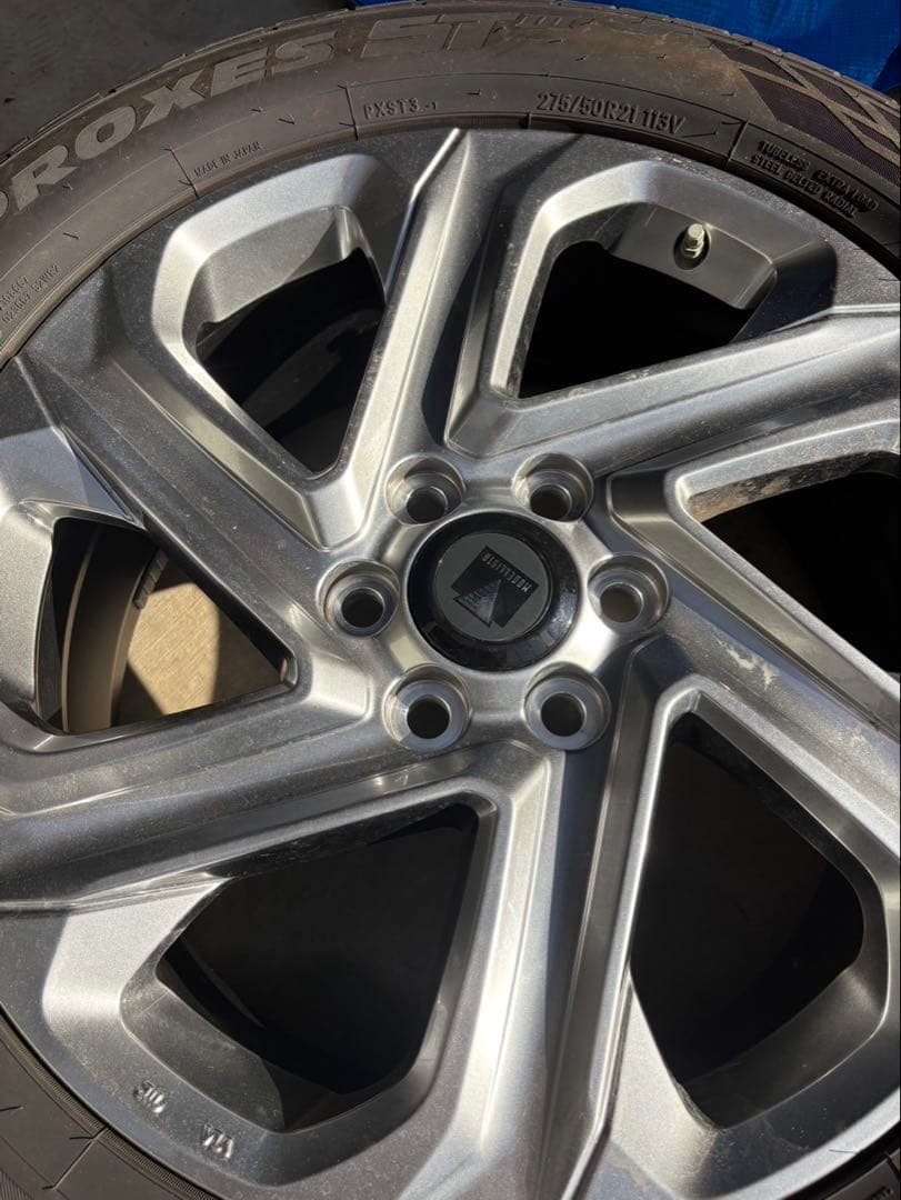 22インチ シルバー ホイール TOYO PROXES