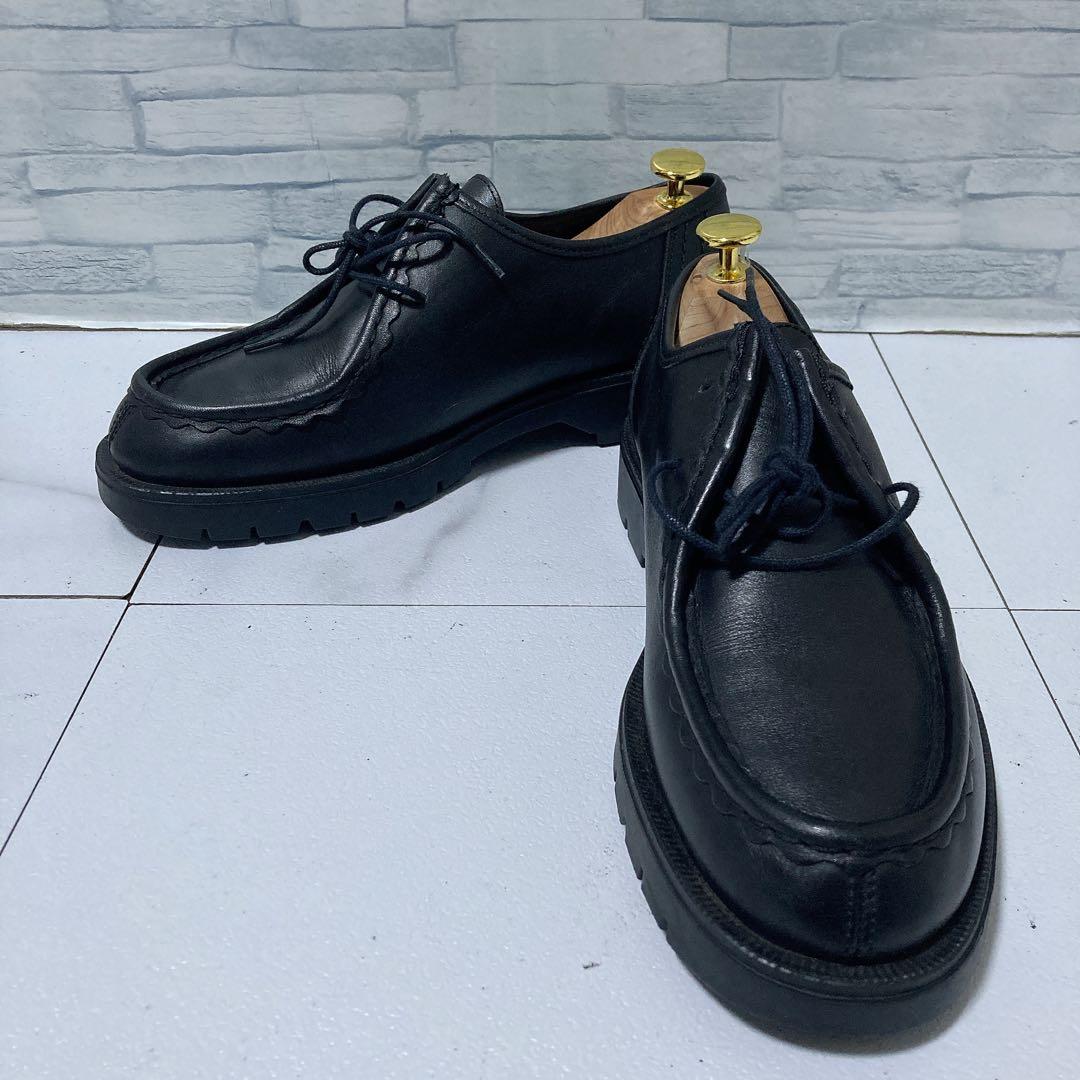 美品 KLEMAN クレマン PADROR チロリアンシューズ 革靴 黒 40