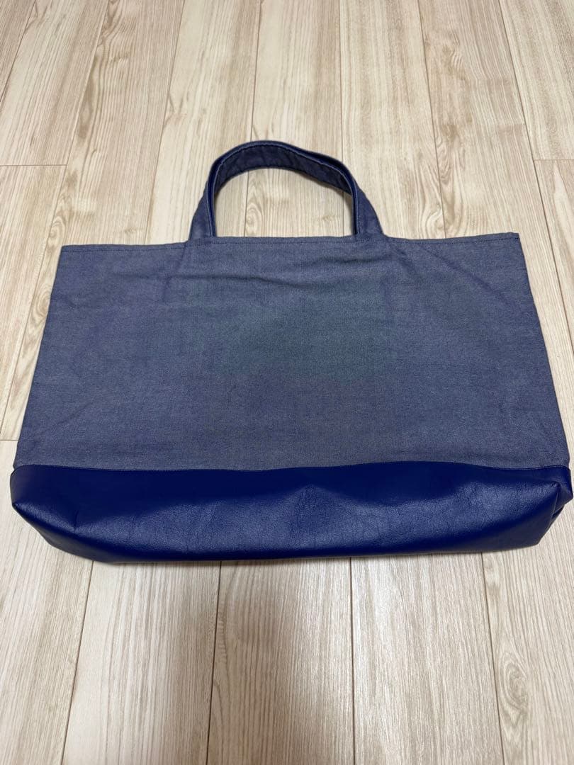 美品　ファミリア　デニムバッグ　廃盤品