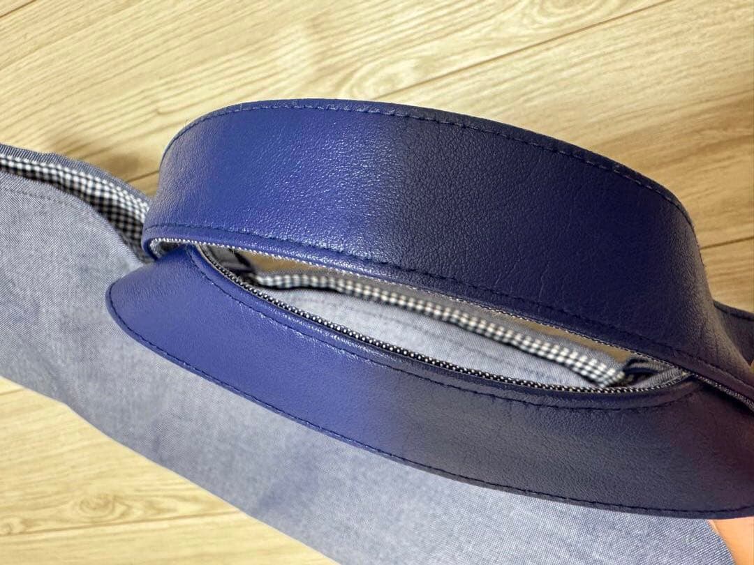 美品　ファミリア　デニムバッグ　廃盤品