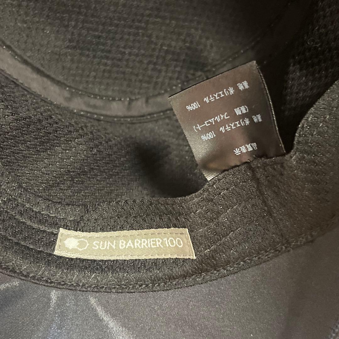 SUN BARRIER サンバリア100 ウインドハット　アイボリー　Mサイズ