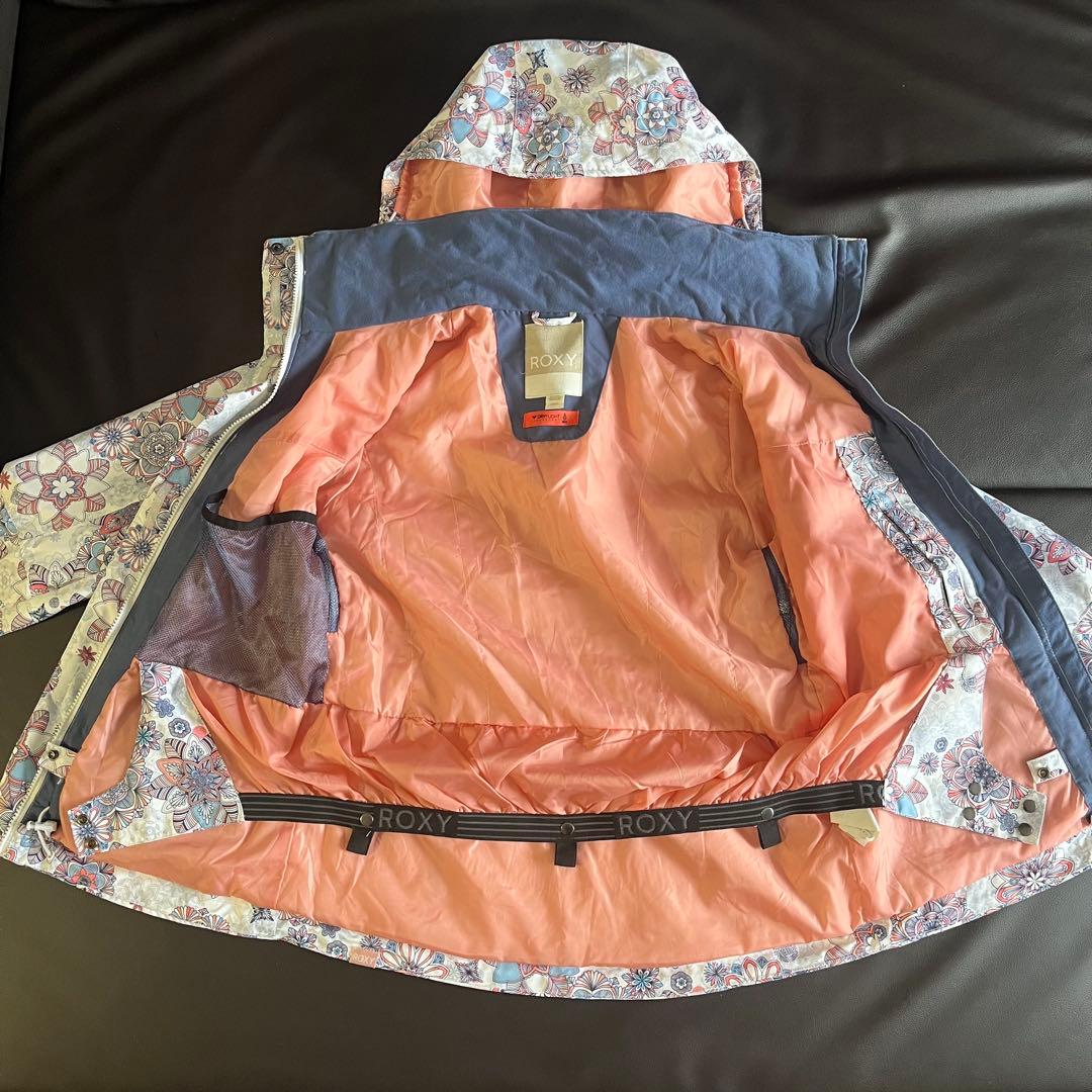 ロキシー　ROXY　レディース　スノーボードジャケット　Sサイズ　総柄上下セット