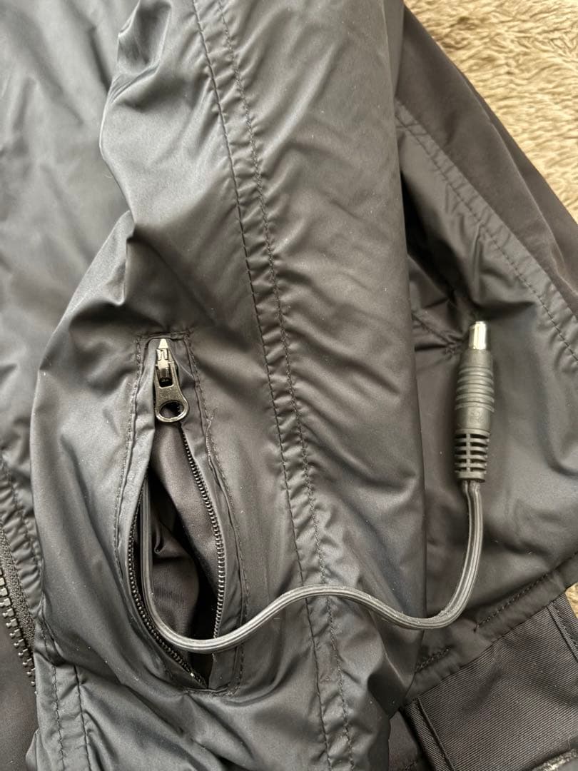 Heatech ヒートマスター　電熱ジャケット、パンツ、グローブフルセット3点