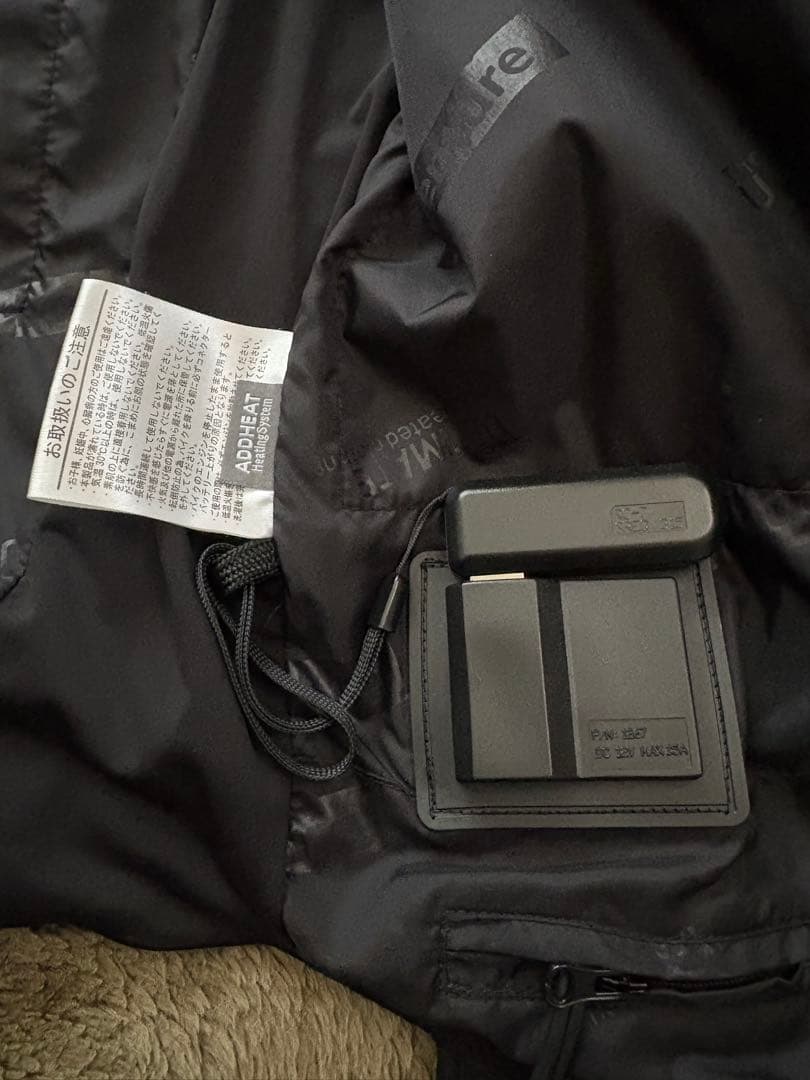 Heatech ヒートマスター　電熱ジャケット、パンツ、グローブフルセット3点