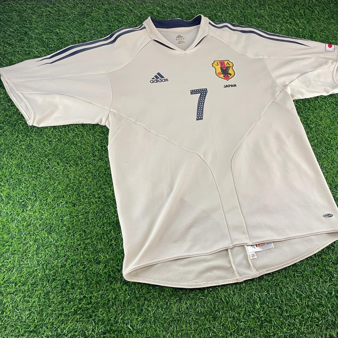 日本代表 2004 中田英寿 アウェイ 正規品 ユニフォーム アディダス XL