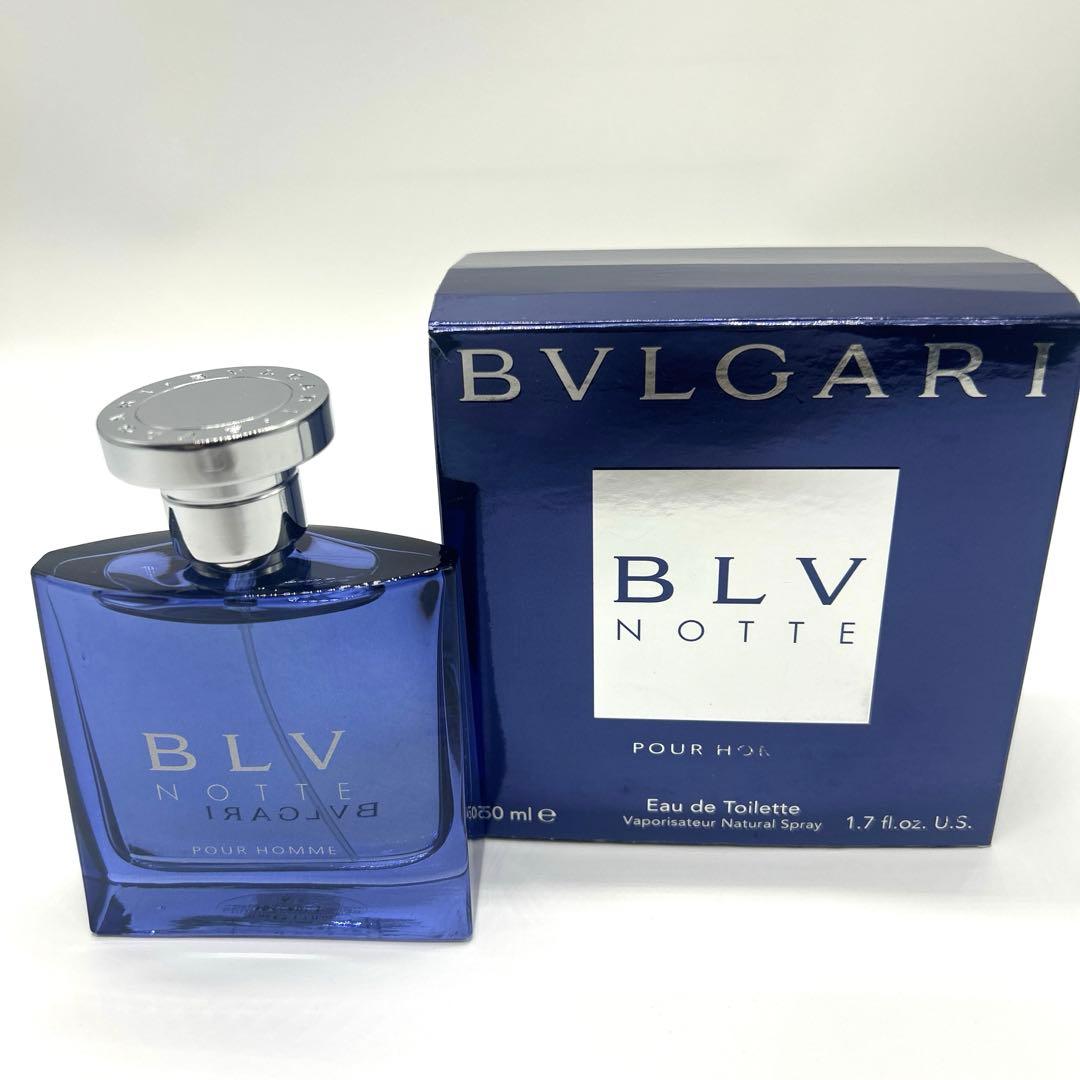 『（G）ブルガリ　BVLGARI／ブルー　ノッテ　プールオム　オードトワレ50』