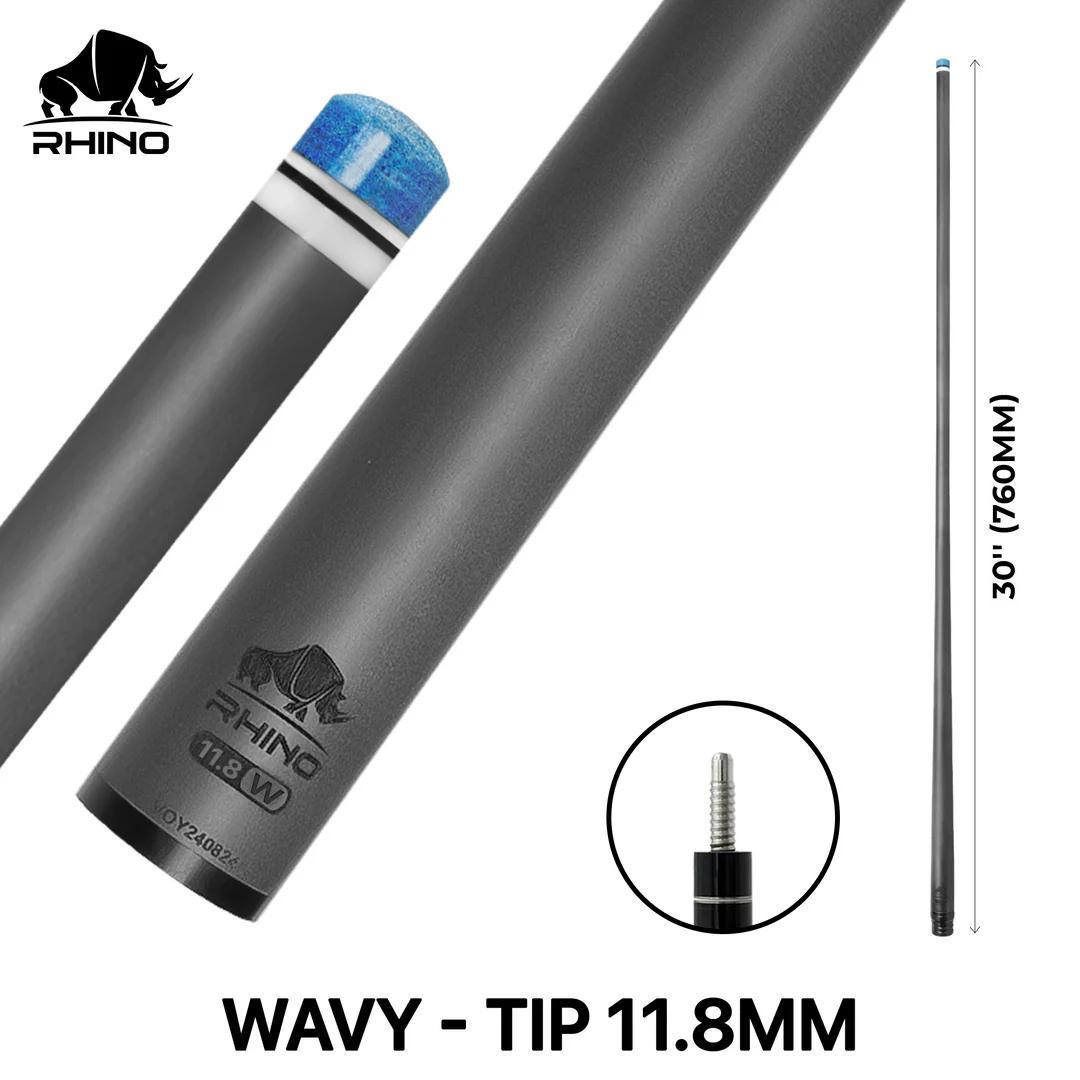 【新品】【Rhino】WAVY 11.8mm カーボン プールシャフト