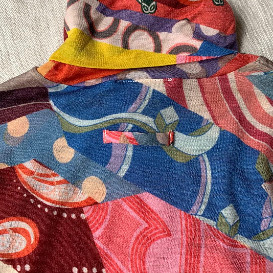 ジャンポールゴルチエ JPG マルチカラー 総柄 ハイネック カットソー