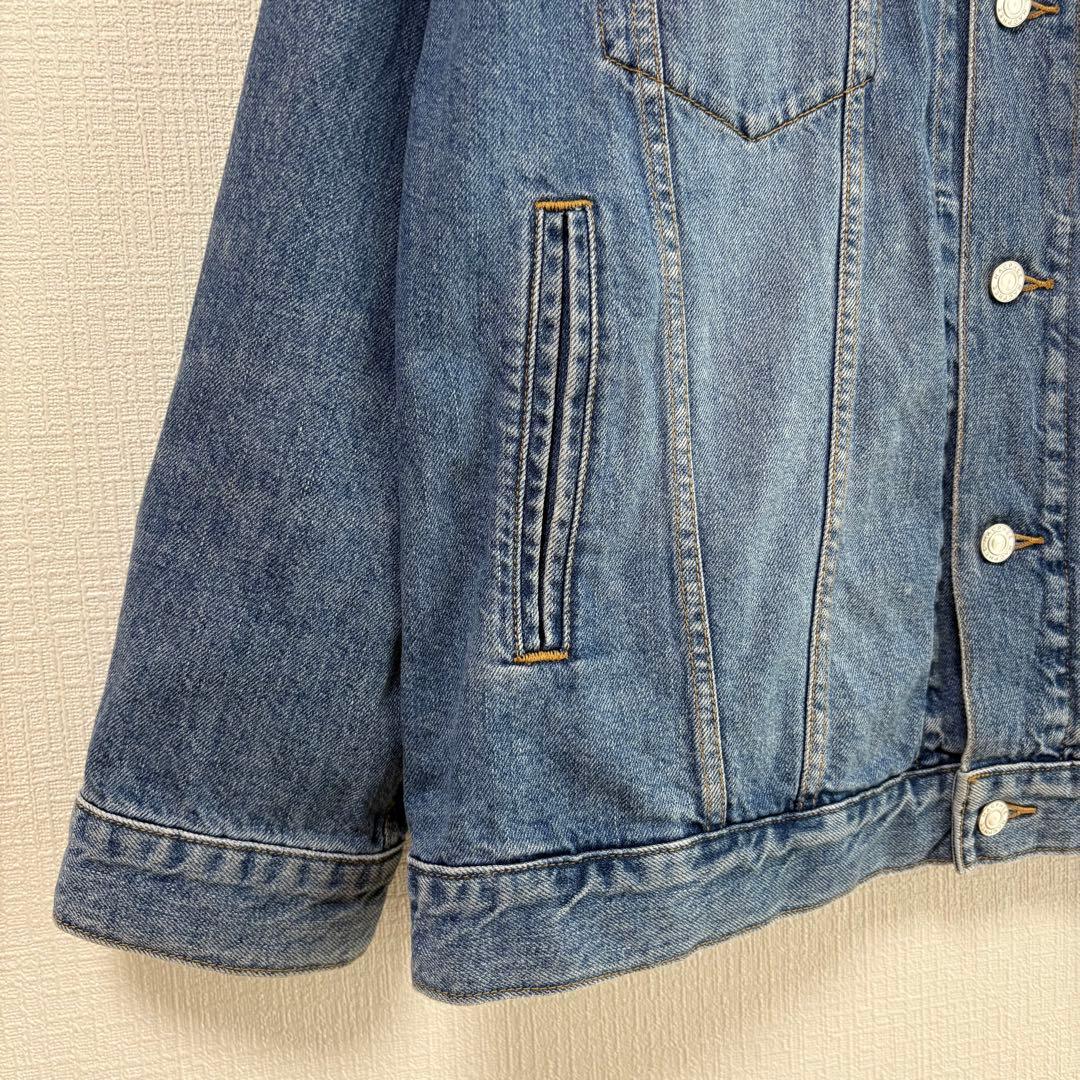 MACPHEE マカフィー ナチュラルスラブデニム オーバーサイズドジャケット