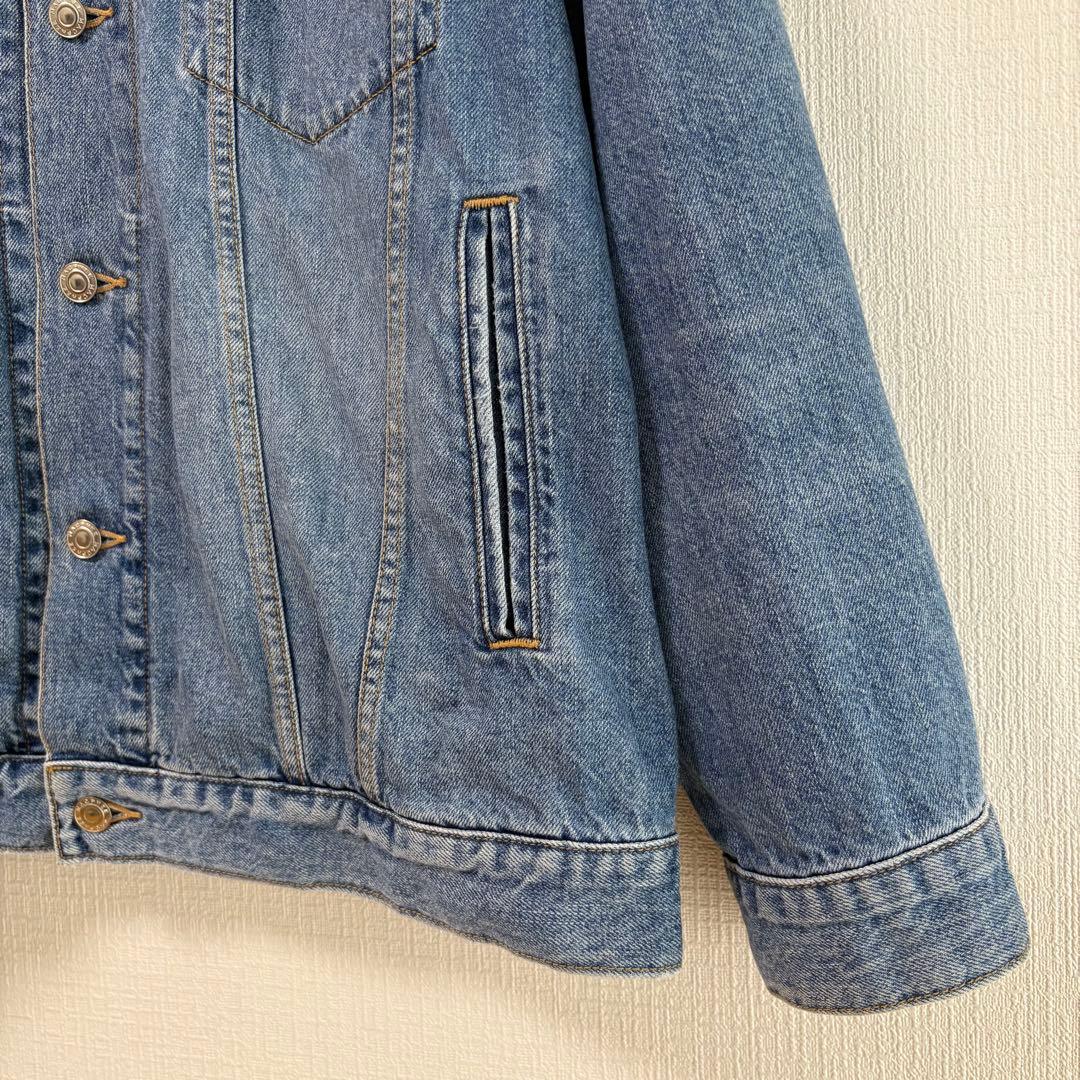 MACPHEE マカフィー ナチュラルスラブデニム オーバーサイズドジャケット