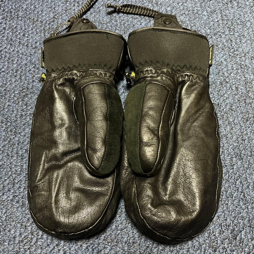 バートン　ゴアテックス　レザーミトン　XL